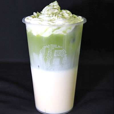 生クリーム抹茶ラテ